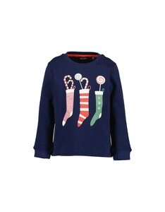 Blue Seven - Mini Girls Weihnachts-Sweatshirt