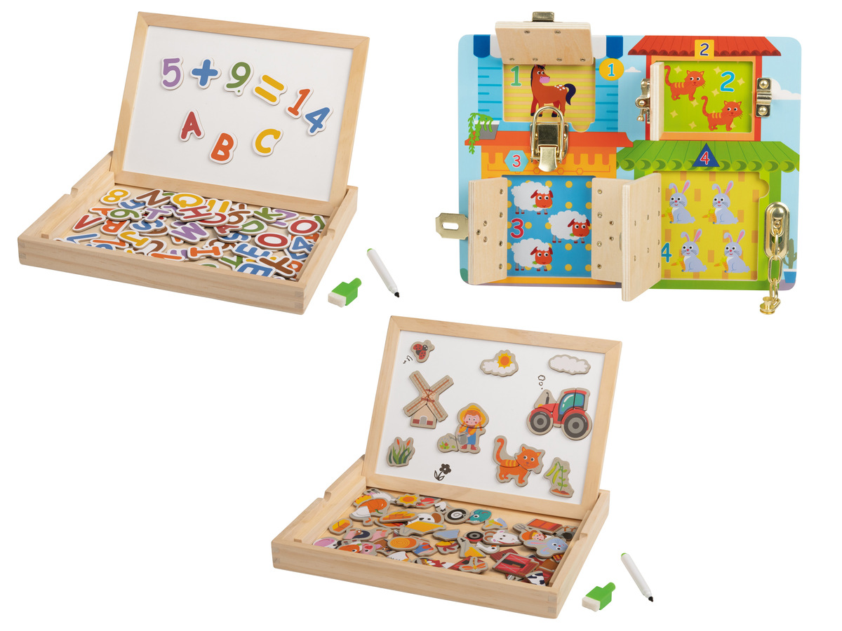 Bild 1 von Playtive Holz Schließfach-Spiel / Magnetbox