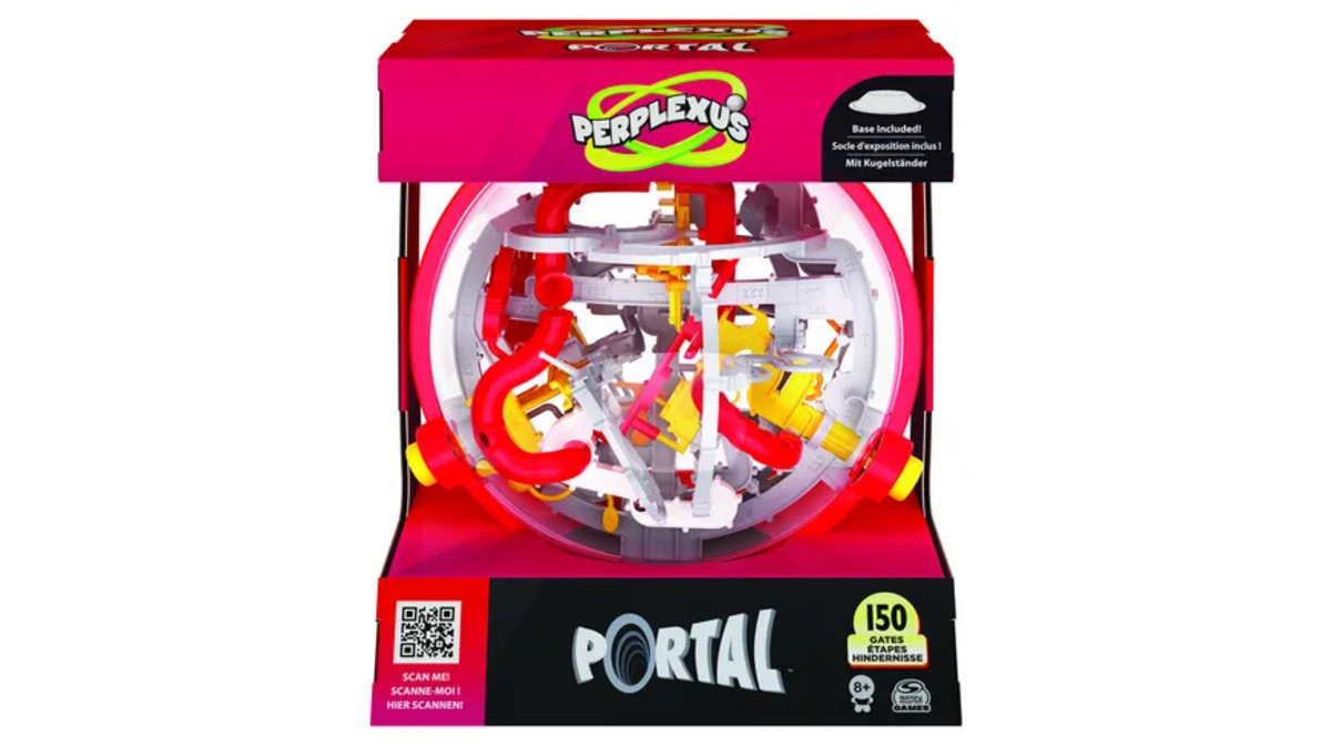 Bild 1 von Spin Master Games - Perplexus Portal, 3D-Kugellabyrinth mit 150 Hindernissen - und 50+ trickreichen Portal-Passagen - geeignet ab 8 Jahren