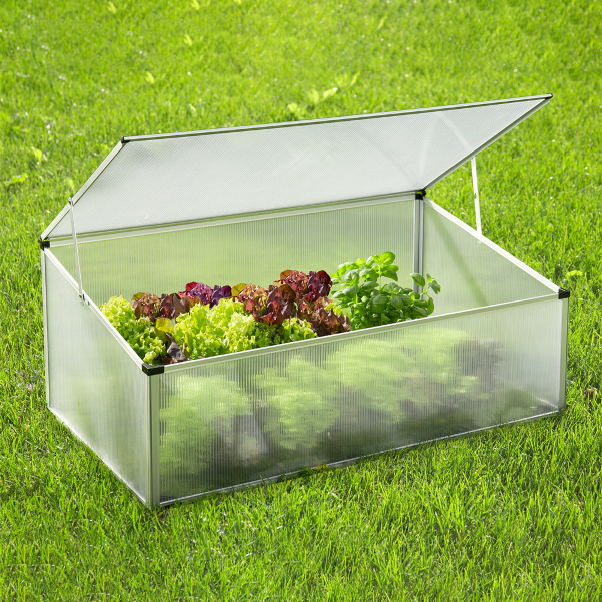 Bild 2 von Powertec Garden Garten-Frühbeet, ca. 100 x 40 60 cm