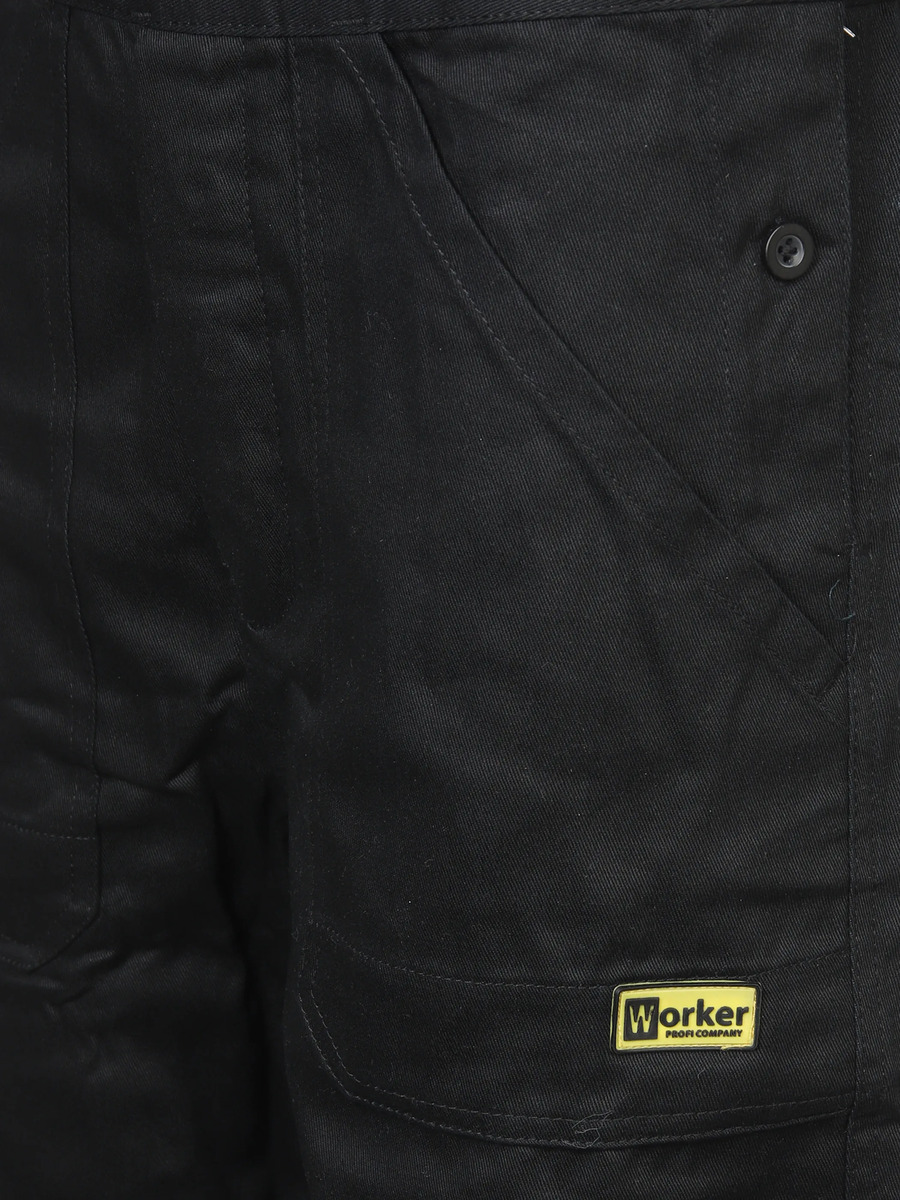 Bild 3 von Herren Arbeitshose mit Latz
                 
                                                        Schwarz