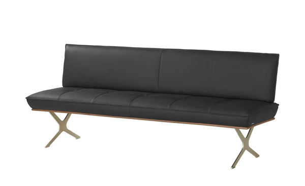 Bild 1 von KOINOR Sitzbank  Leder Dining System 1 schwarz Maße (cm): B: 194 H: 88 T: 66 Bänke