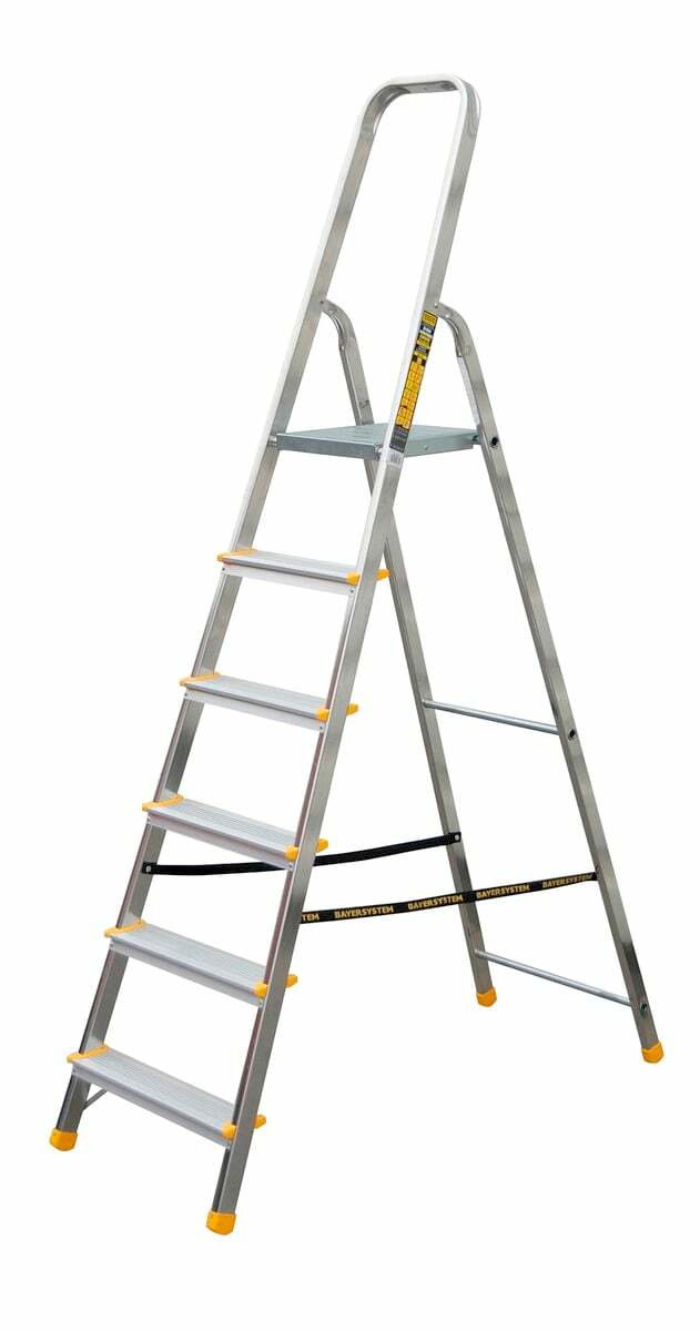 Bild 1 von Alu-Klapptrittleiter 6-stufig