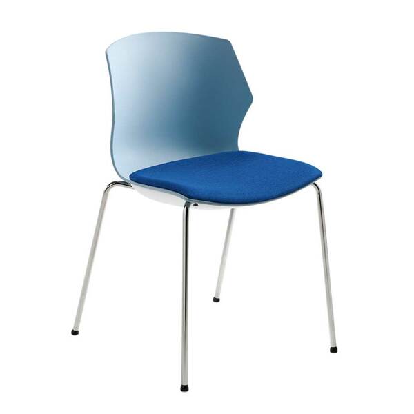 Bild 1 von Stuhl in Blaugrau Kunststoff Made in Germany