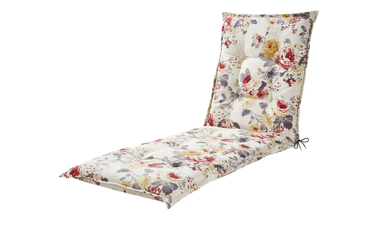 Bild 1 von GO-DE Liegenauflage  Rosalie mehrfarbig Maße (cm): B: 60 H: 7 Garten