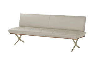 KOINOR Sitzbank  Leder Dining System 1 beige Maße (cm): B: 174 H: 88 T: 66 Bänke