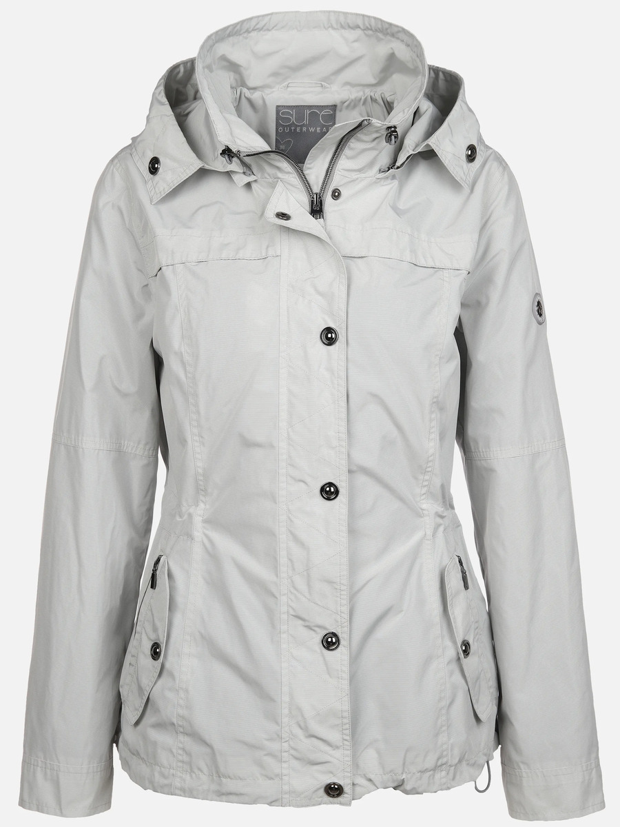 Bild 1 von Damen Kapuzenjacke mit vielen Details
                 
                                                        Weiß