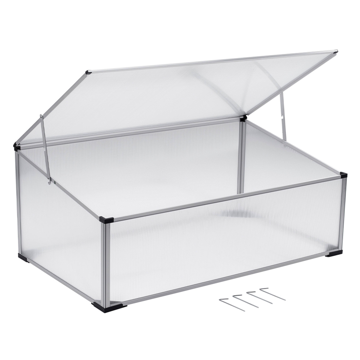 Bild 1 von Powertec Garden Garten-Frühbeet, ca. 100 x 40 60 cm