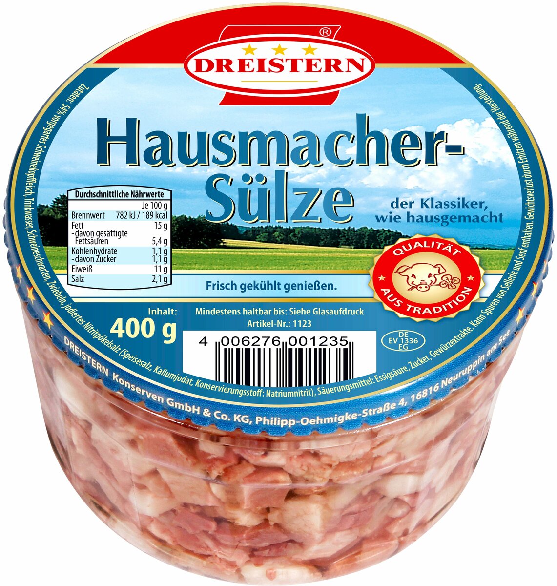 Bild 1 von Schweinskopf-Sülze 400 g