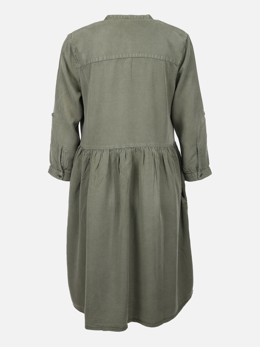 Bild 2 von Damen Kleid mit Maokragen
                 
                                                        Grün