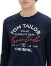 Bild 2 von TOM TAILOR - Langarmshirt mit Logo Print