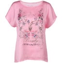 Bild 1 von Damen Trachtenshirt im Materialmix mit Frontprint
                 
                                                        Rosa