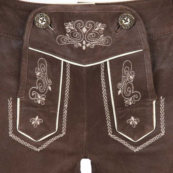 Bild 4 von Damen Trachtenhose in Echtleder
                 
                                                        Braun