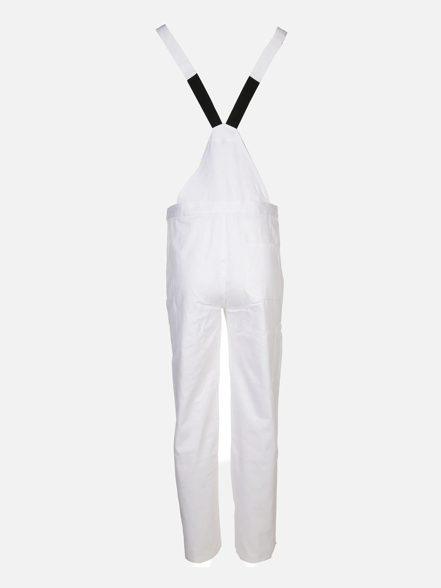 Bild 2 von Herren Arbeitshose mit Latz
                 
                                                        Weiß