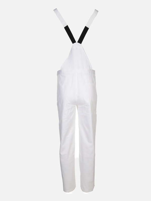 Bild 2 von Herren Arbeitshose mit Latz
                 
                                                        Weiß