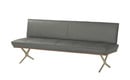 Bild 1 von KOINOR Sitzbank  Leder Dining System 1 grau Maße (cm): B: 194 H: 88 T: 66 Bänke