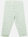 Bild 2 von Baby Mädchen Leggings mit Blümchen-Print
                 
                                                        Grün