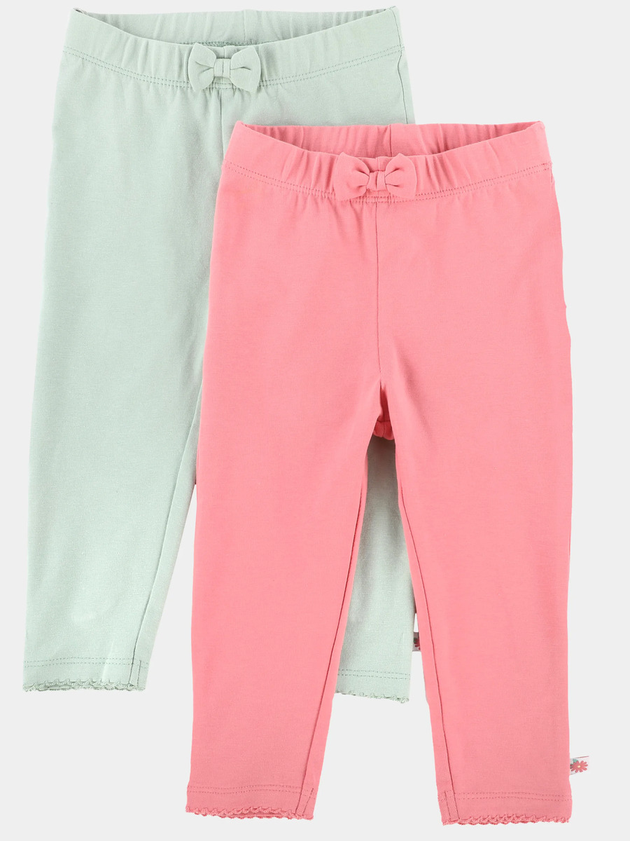 Bild 1 von Baby Mädchen Leggings im 2er Pack
                 
                                                        Grün