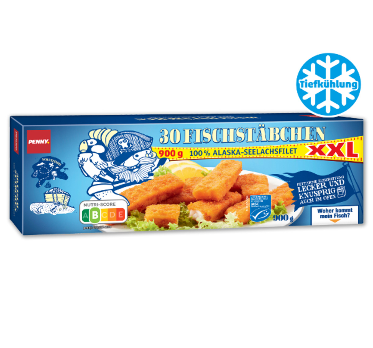 Bild 1 von PENNY XXL MSC Fischstäbchen*