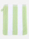 Bild 1 von Waschhandschuh gestreift 16x21cm
                 
                                                        Grün
