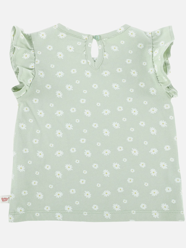 Bild 2 von Baby Mädchen Shirt mit Blümchen Alloverprint
                 
                                                        Grün