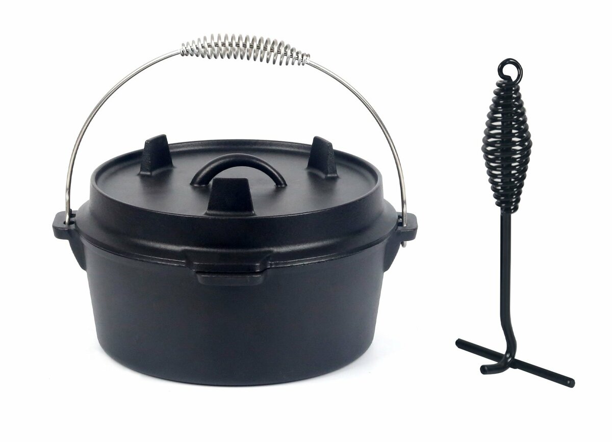 Bild 1 von Dutch Oven aus Gusseisen 25x10cm 4,3 Liter