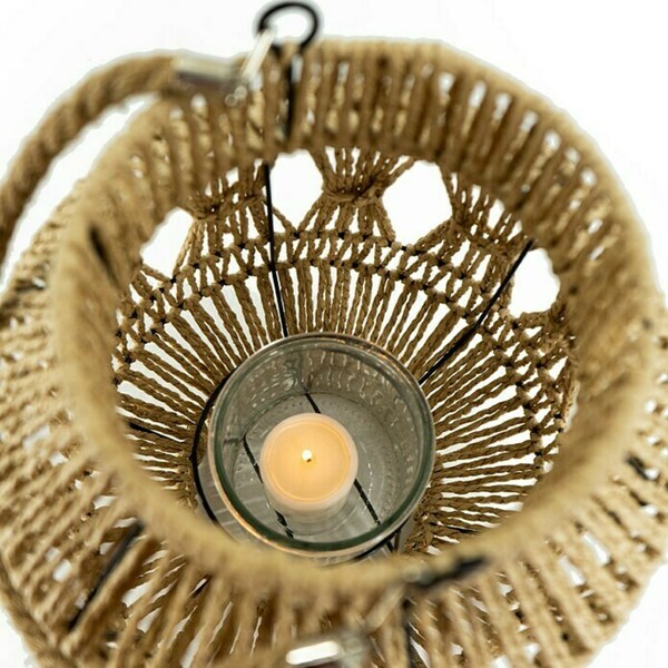 Bild 2 von Windlicht Papiergeflecht