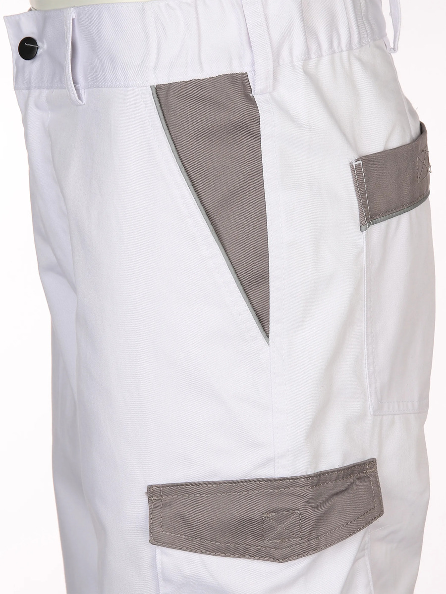 Bild 4 von Herren Arbeitshose mit vielen Details
                 
                                                        Weiß