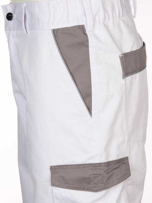 Bild 4 von Herren Arbeitshose mit vielen Details
                 
                                                        Weiß