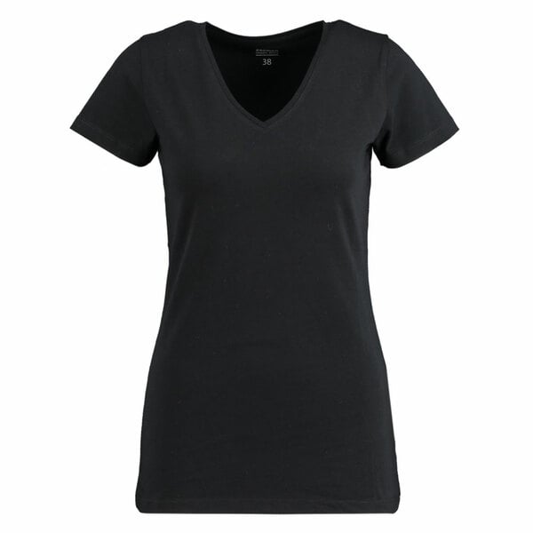 Bild 1 von Damen T-Shirt, Schwarz, 42