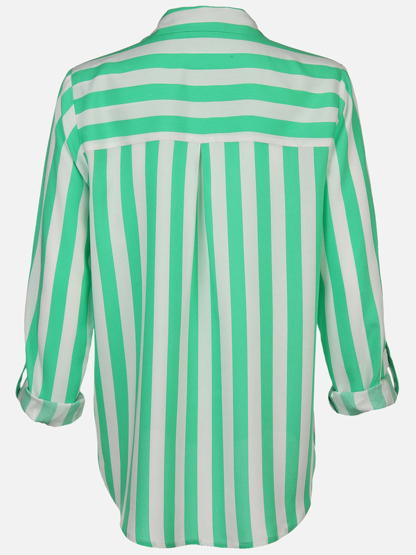 Bild 2 von Damen Bluse mit Streifen
                 
                                                        Grün