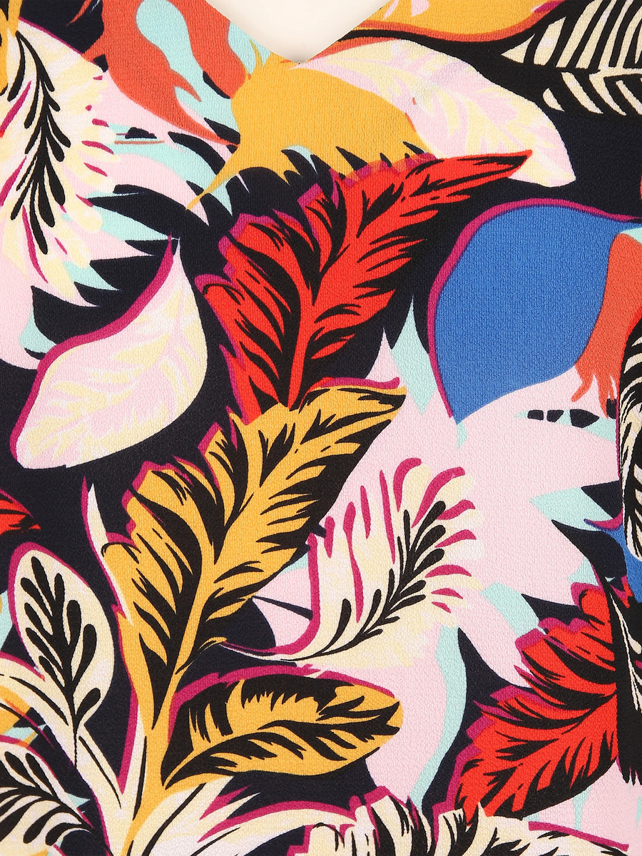 Bild 3 von Only Carmakoma CARLUXLOU SS V-NECK K Kleid
                 
                                                        Schwarz