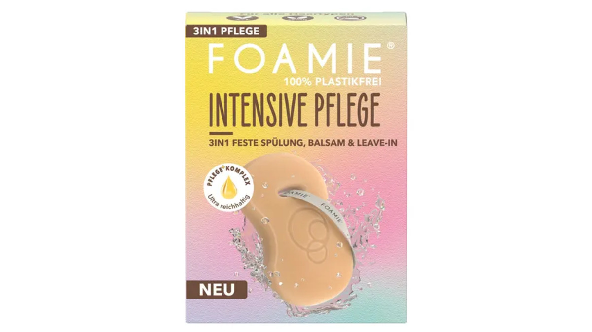 Bild 1 von FOAMIE Feste Spülung 3 in 1 Intensive Pflege