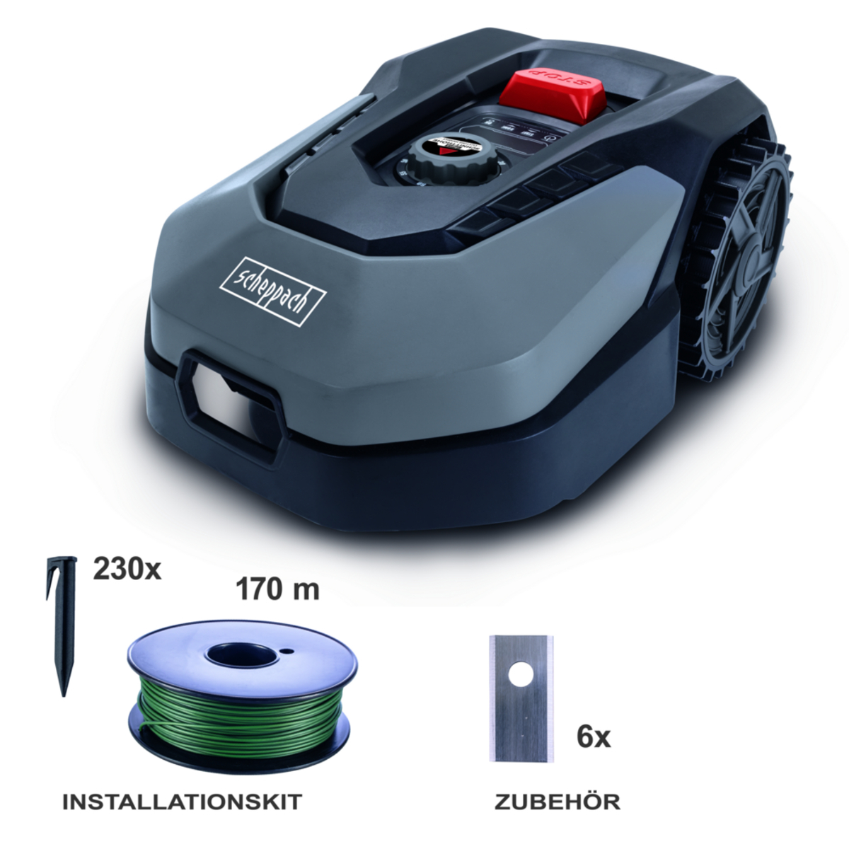 Bild 1 von Scheppach Rasenmähroboter XXL900