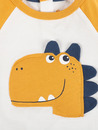 Bild 3 von Baby Jungen Shirt mit Dino-Appliaktion
                 
                                                        Weiß