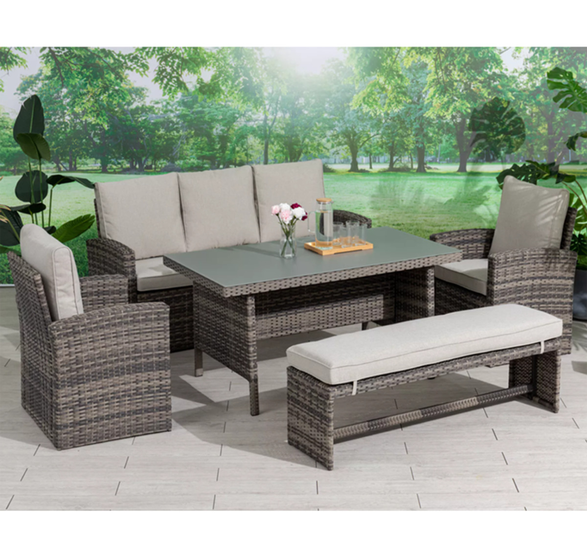 Bild 1 von Gartenmöbel-Set »Valerie« 5-teilig