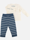 Bild 2 von Baby Jungen Set, 2tlg. best. aus Schirt und Hose
                 
                                                        Blau