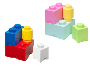 LEGO Aufbewahrungsboxen, 4-teilig