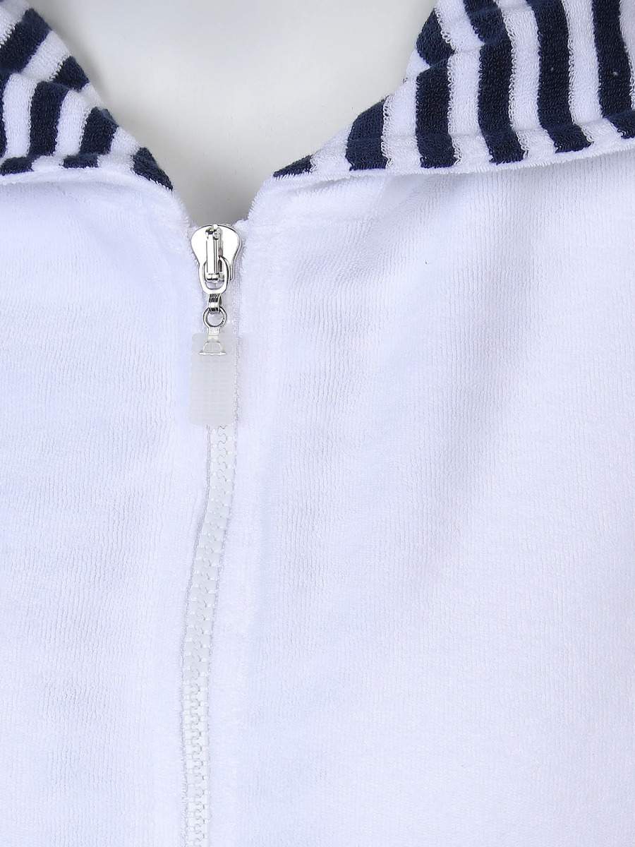 Bild 3 von Damen Bademantel mit Kapuze
                 
                                                        Weiß