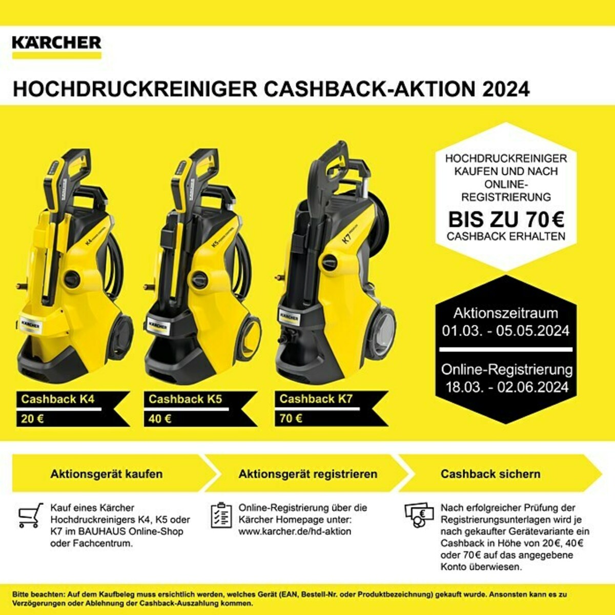 Bild 2 von Kärcher Hochdruckreiniger K 7 Pure Home