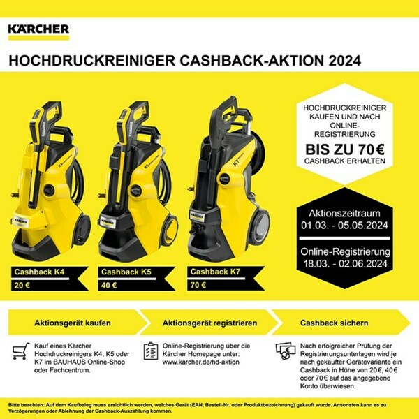 Bild 2 von Kärcher Hochdruckreiniger K 7 Pure Home