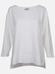 Damen Ottoman Shirt mit 3/4 Arm
                 
                                                        Weiß