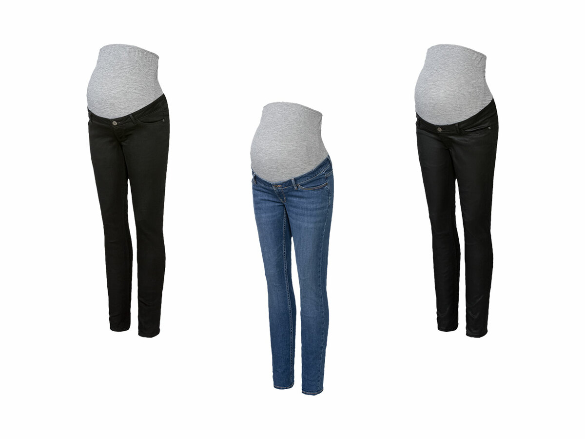 Bild 1 von esmara® Damen Umstandsjeans, Skinny Fit, mit weichem, elastischem Bund
