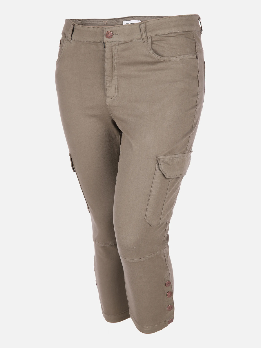 Bild 1 von Only Carmakoma CARRAMBALDI BUTTON KN Hose
                 
                                                        Grün