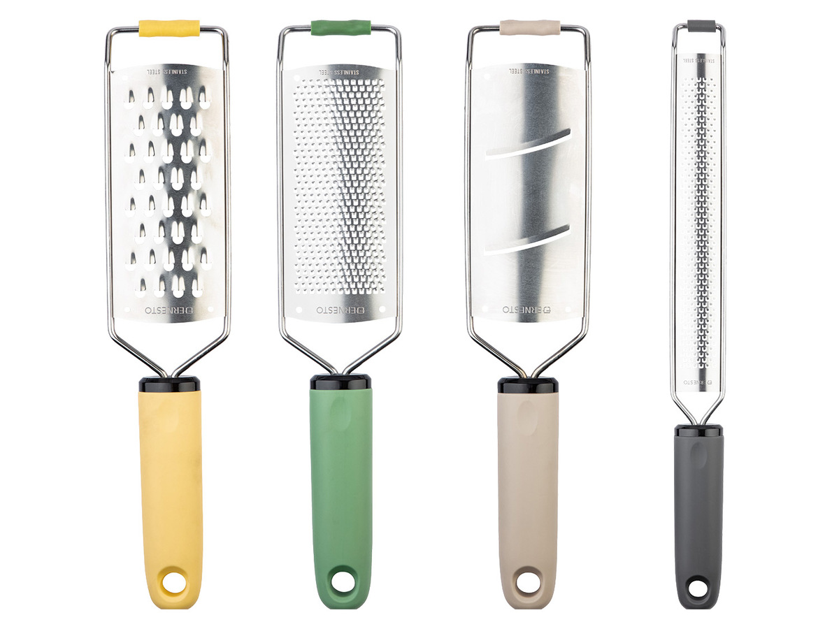 Bild 1 von ERNESTO® Gemüsehobel / Reibe grob / Reibe fein / Reibe lang
