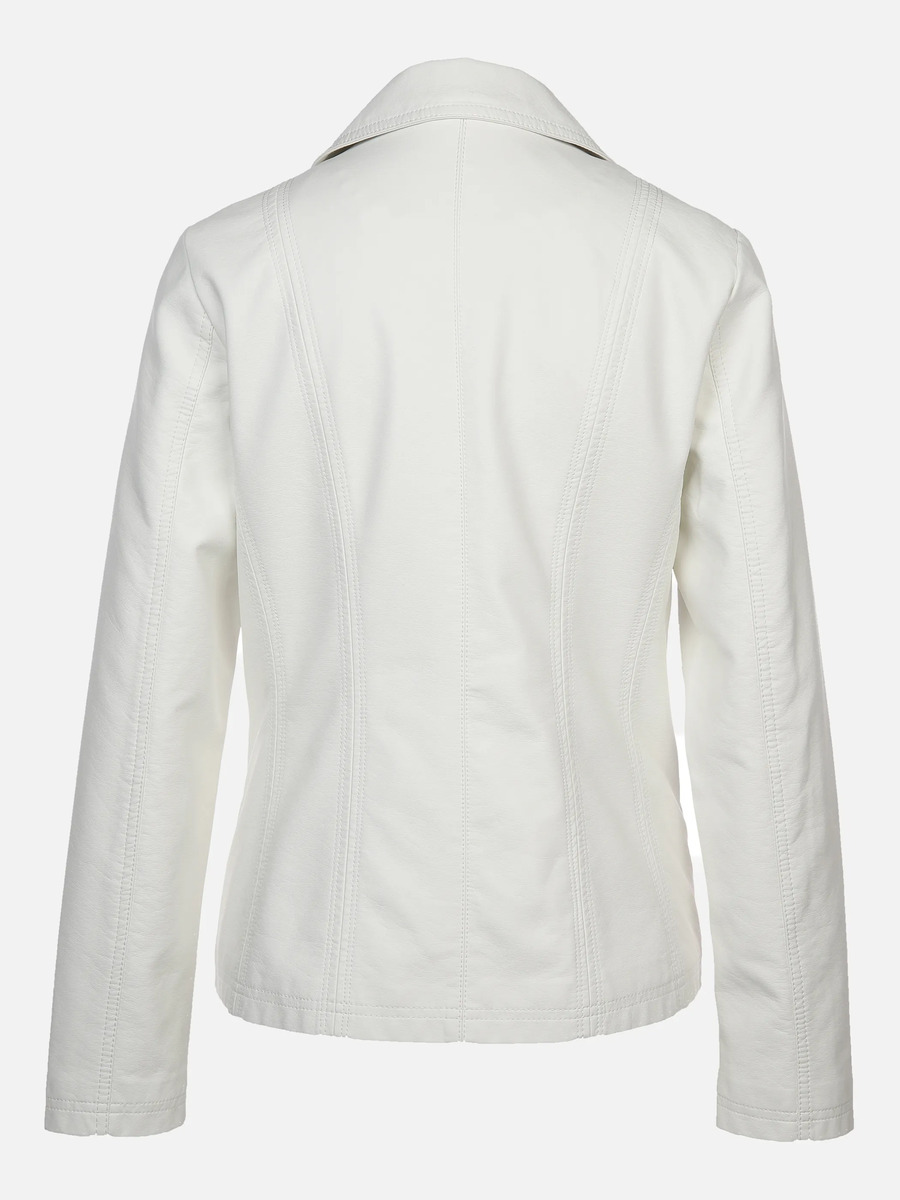 Bild 2 von Damen Bikerjacke in Kunstleder
                 
                                                        Weiß
