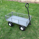 Bild 2 von GreenYard® Gartenwagen/ Handwagen Bollerwagen/Tragkraft 200kg /Transportwagen/ Gerätewagen aus Stahl