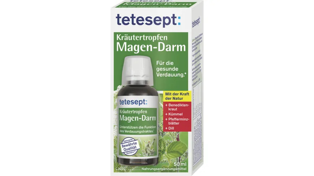 Bild 1 von tetesept Kräutertropfen Magen-Darm