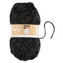 Bild 1 von Party - Strickgarn, Schwarz, 100 g