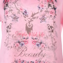 Bild 3 von Damen Trachtenshirt im Materialmix mit Frontprint
                 
                                                        Rosa